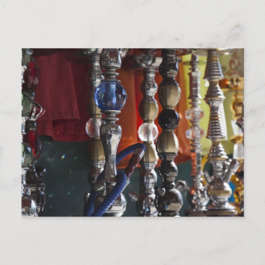 イスラエル、テルアビブ、ジャファ、シーシャ水道管 ポストカード (正面)