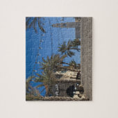 イスラエル,テルアビブ,ジャファ,階段,オールドジャファ ジグソーパズル (縦)