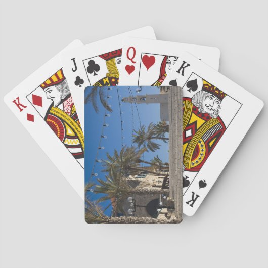 イスラエル，テルアビブ，ジャファ，階段，オールドジャファ トランプ (裏面)