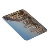 イスラエル，テルアビブ，ビーチフロント，ホテル，夕暮れ マグネット (右側)