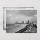 イスラエル，テルアビブ ポストカード (正面/裏面)