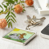 イスラエル・ナフタリの十二部族 キーホルダー (側面)