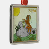 イスラエル・ナフタリの十二部族 メタルオーナメント (右)