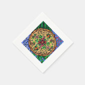 イスラエル・ナプキンスの果実 スタンダードカクテルナプキン (角)