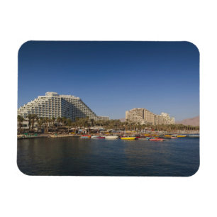 イスラエル、ネゲフ、アイラト、紅海のビーチフロント マグネット