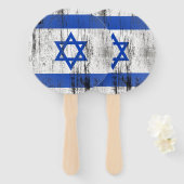 イスラエル ハンドファン (正面&裏面)