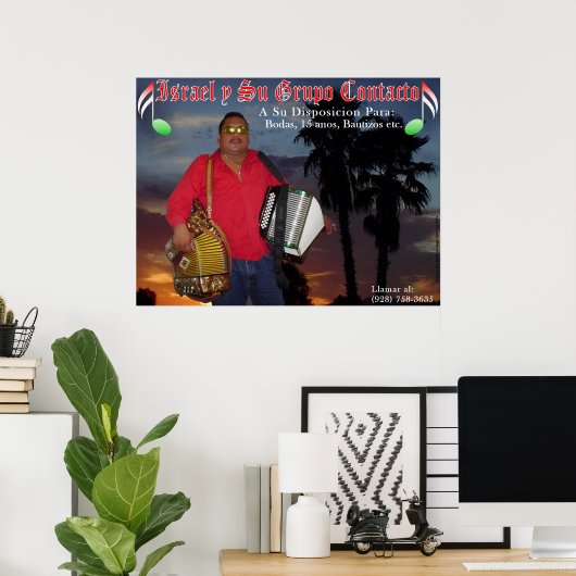 イスラエル ポスター (ホームオフィス)