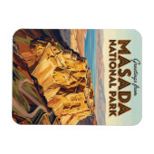 イスラエル マサダ国立公園 マグネット (横)