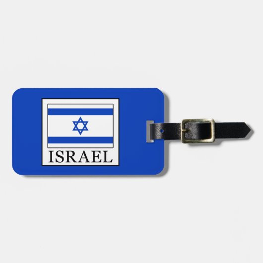 イスラエル ラゲッジタグ (正面横)