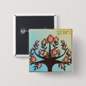 イスラエル・ルーベンの12部族 缶バッジ (正面&裏面)