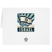 イスラエル・ヴィンテージ旅行ポスター (裏面横)