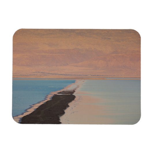 イスラエル,死海,エイン・ボケク,死海,夕暮れ マグネット (横)