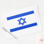 イスラエル 長方形シール (封筒)