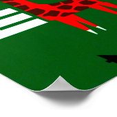 「イスラエル： 1960er/hete - EL AL Afrika Reise ... ポスター (角)