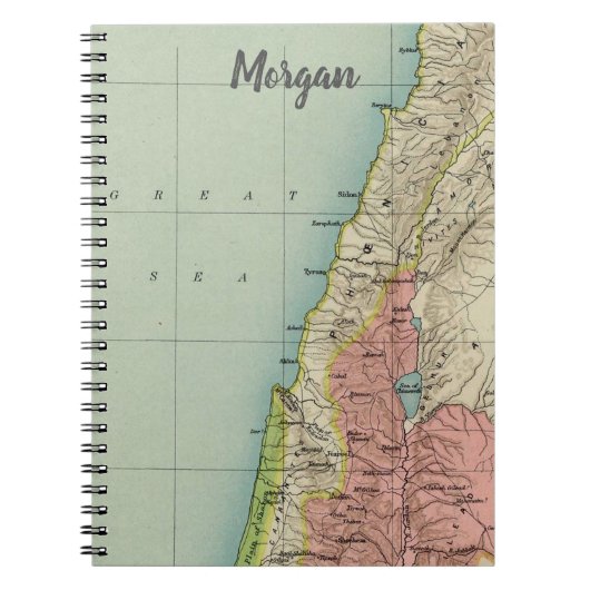 イスラエルB.C.海素晴らし付 ノートブック (正面)