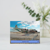 イスラエルC-130Hカルナフ ポストカード (スタンド正面)