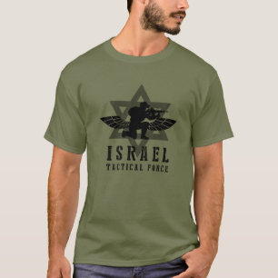 イスラエルIDF軍デビッドの戦術部隊スター Tシャツ