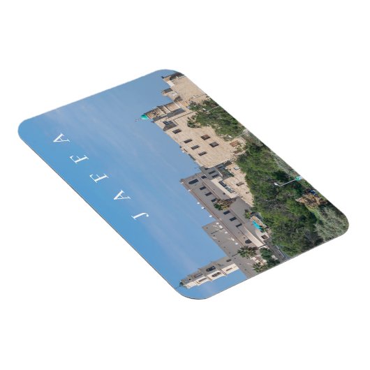 イスラエルJaffaオールドタウンビュー冷蔵庫用マグネット マグネット (右側)