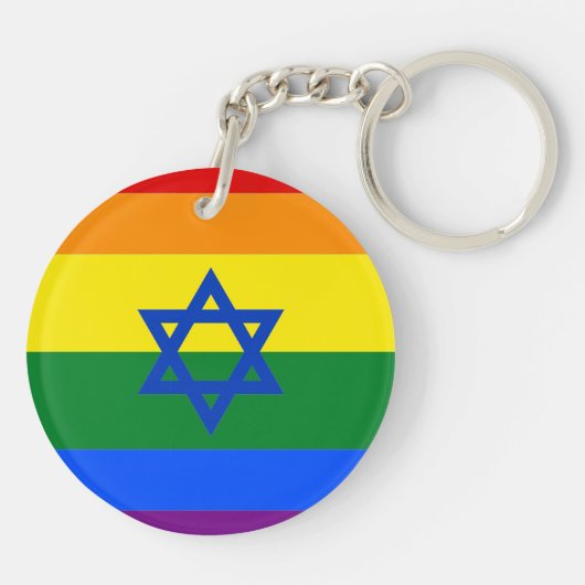 イスラエルLGBT キーホルダー (裏面)