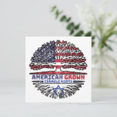 イスラエルUS American USA統一された州ツリー カード (スタンド正面)