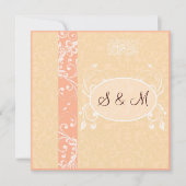 イスラエレガントム結婚式招待状のキタブ 招待状 (正面)