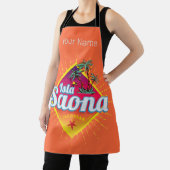 イスラサオナカリブのドミニカ共和国レトロ エプロン (インサイチュ)