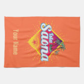 イスラサオナカリブのドミニカ共和国レトロ キッチンタオル (横)