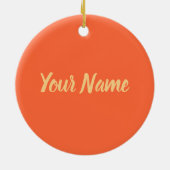 イスラサオナカリブのドミニカ共和国レトロ セラミックオーナメント (裏面)