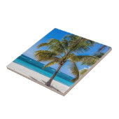 イスラサオナビーチドメニカン共和国ギフトポスターホー タイル (側面)