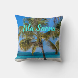 イスラサオナビーチドメニカン共和国ギフト クッション