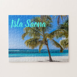 イスラサオナビーチドメニカン共和国ギフト ジグソーパズル