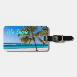 イスラサオナビーチドメニカン共和国ギフト ラゲッジタグ