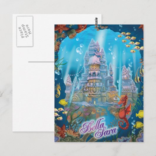 イスラダル城 ポストカード (正面/裏面)