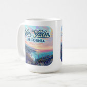 イスラビスタカリフォルニアサンタバーバラゴレタカレッジ コーヒーマグカップ (正面左)