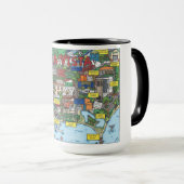 イスラビスタマップコーヒーマグ マグカップ (正面右)