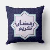 イスラムの幾何学的パターン クッション (裏面)