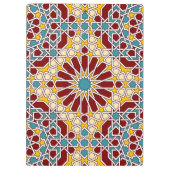 イスラムの幾何学的パターン クリップボード (裏面)