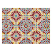 イスラムの幾何学的パターン テーブルクロス (正面(横))