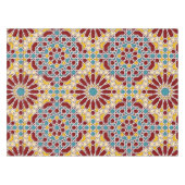 イスラムの幾何学的パターン テーブルクロス (正面(横))