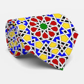 イスラムの幾何学的パターン ネクタイ (ロール)