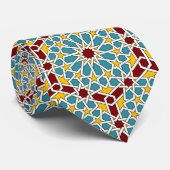 イスラムの幾何学的パターン ネクタイ (ロール)