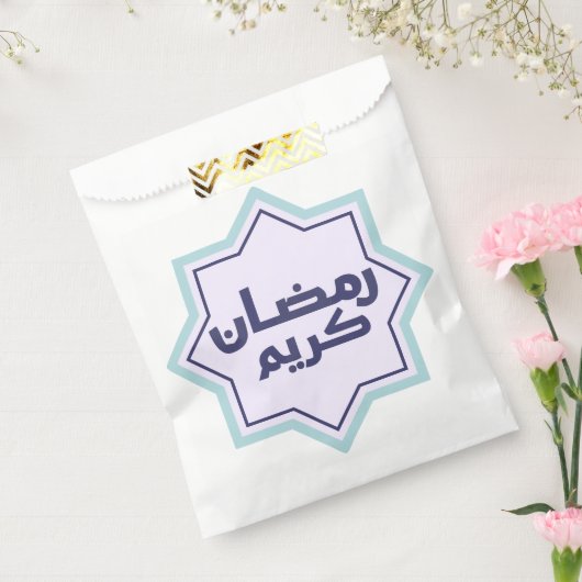 イスラムの幾何学的パターン フェイバーバッグ (封をした状態)