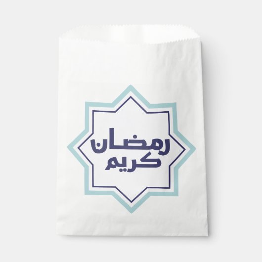 イスラムの幾何学的パターン フェイバーバッグ (正面)