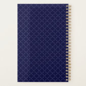 イスラムの幾何学的パターン プランナー手帳 (裏面)