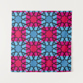 イスラムの幾何学的モチーフは、非常に優れた表現です タペストリー (正面(横))