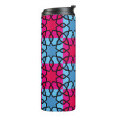 イスラムの幾何学的モチーフは、非常に優れた表現です タンブラー (回転左)