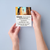 イスラムの広告アブー・ル・ハガグのモスク教え チラシ (手)
