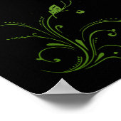 イスラムの書道の言葉 ポスター (角)