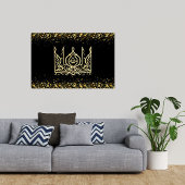 イスラムの書道の言葉 ポスター