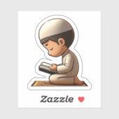 イスラムやる気を起こさせる教徒の子供の少年のためのイスラム祈りの言葉 シール (シート)